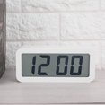 thumbnail image 2 of VIFERR Réveil Exquis Numérique Électronique LCD Musique Table Réveil Pendu Horloge (Blanc), 2 of 7