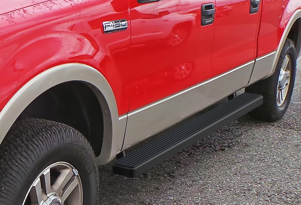 iBoard Running Boards 4 Custom Fit 2004-2008 Ford F150 SuperCrew Cab Pickup 4-Door Nerf Bars | Side Steps | Side Bars Excl. 04 Heritage Edition