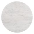 thumbnail image 3 of Safavieh Aphrodite Glam Metal and Marble Round End Table, Gold / White, 3 of 9