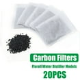 Activated Charcoal Carbon Filter in 20 Bags Packs For Pure Water Distiller SALE