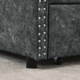 thumbnail image 3 of Grey Daybed with Drawers | Comfortable Back Support and Storage for Daily Living, 3 of 5