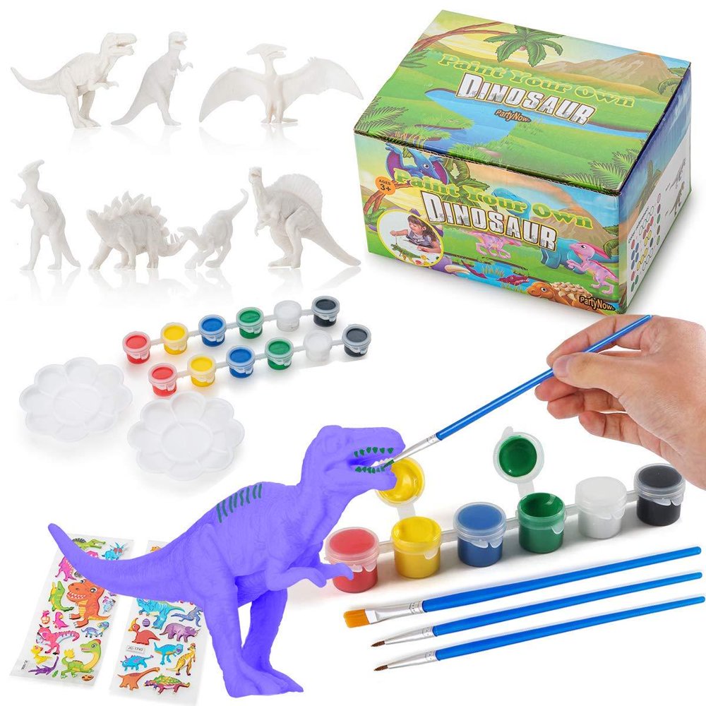 PartyNow Kids Crafts and Arts Set Painting Kit Dinosaurs Toys Art and Craft Supplies Party