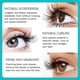 thumbnail image 4 of Eye Black, 2 en 1 Eye Black, efecto alargador y espesante natural resistente al agua y duradero, 4 of 9