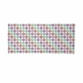thumbnail image 2 of Floral Neck Gaiter, Squares with Flowers, Unisex, Multicolor, by Ambesonne, 2 of 3
