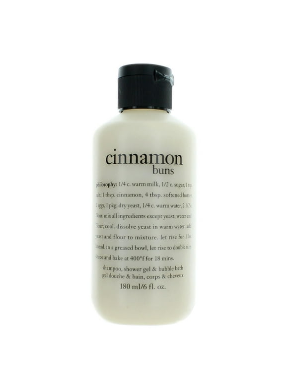 Cinnamon Buns by Philosophy, 6oz Shampoo, Shower Gel and Bubble Bath women