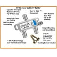 thumbnail image 5 of Commscope Digital SV-2G 2-Way Coaxial Splitter 5-1000mhz, 5 of 5