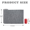 thumbnail image 2 of Duslogis Cat Scratcher Mat, 12 Inch X 6.56 ft Self-Adhesive Cat Scratching Carpet Pad Replacement for Cat Tree Shelves, Cat Steps and Posts, DIY Cat Scratch Couch Furniture Protector (Gray), 2 of 7