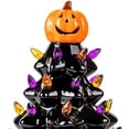 thumbnail image 3 of Decoration Made With Ceramic Orange Pumpkin Head Home Decoration Trick Or, 3 of 3
