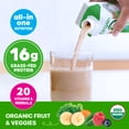 thumbnail image 2 of Orgain Organic Nutrition Shake, Grass Fed Protein, Iced Café Mocha 11oz, 12ct, 2 of 7