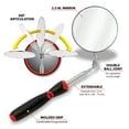 thumbnail image 2 of Performance Tool W1257 3.5-Inch Jumbo Telescoping Inspection Mirror for Mechanics, Engineers, and DIY Enthusiasts - Perfect for Hard-to-Reach Areas, 2 of 8