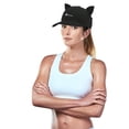 thumbnail image 3 of WEIYLL Casquette de Baseball Femmes Hommes Unisexe Brodée Course Entraînement Activités Extérieures Oreille Mignonne Rétro Chapeau, 3 of 4
