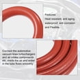thumbnail image 6 of Unique Bargains Silicone Vacuum Tubing Hose Line Automotive Vacuum Hose Engine Air Intake Red ID 10mm 3.28ft Length, 6 of 6