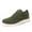 Army Green, variant on Men's Breathable On Casual Shoes Comfortable Flat Sole Sneakers For Daily Wear With Jeans Shorts Pants Spring Summer Fall 7.5 Grey