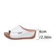 thumbnail image 5 of Women's Fashion Sandals Comfortable Leather Casual Thick Sole Open Toe On Summer Footwear, 5 of 9