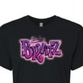 thumbnail image 3 of Bratz - Original Graffiti Logo - Juniors Cropped Cotton Blend T-Shirt, 3 of 5