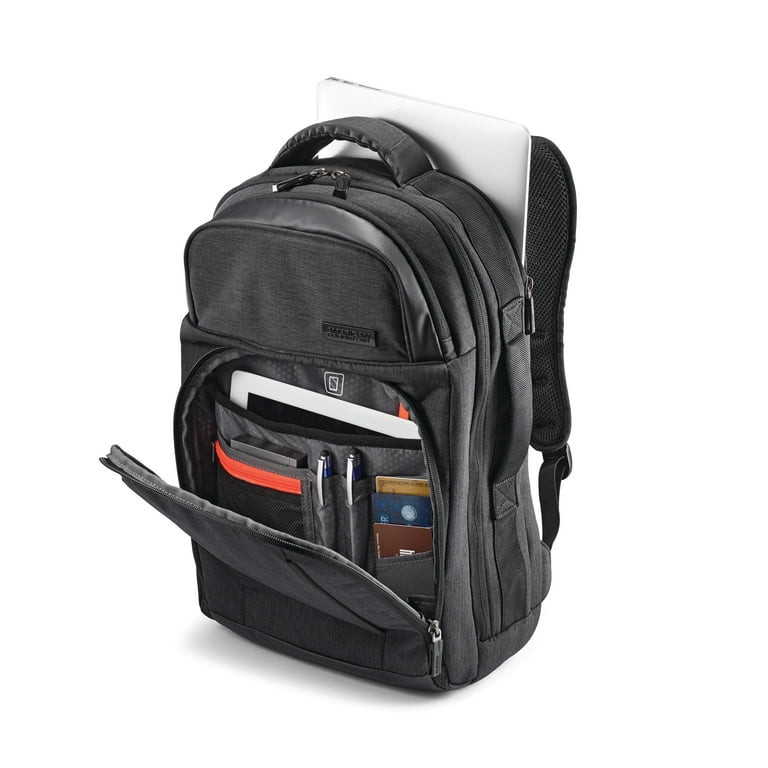 Mochila American Tourister Laptop Backpack 17.3 33G-39003 Black/Orange