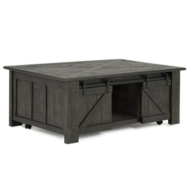 Beaumont Lane Lift Top Coffee Table In, Lift Top Coffee Table Black Wood