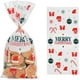thumbnail image 1 of 50 bolsas de celofán de Navidad, bolsas de regalo de celofán de Navidad, bolsas de regalo transparentes para hornear dulces de Navidad, bolsas de embalaje de galletas (estilo 1) BANYUO Electrónica, 1 of 7
