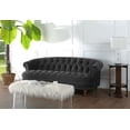 thumbnail image 4 of Jennifer Taylor La Rosa Sofa, Dark Charcoal Grey Fabric, 4 of 9