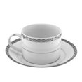 thumbnail image 1 of 10 Strawberry Street Athens Tasse et Soucoupe (Ensemble de 6), 1 of 1