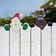 thumbnail image 3 of Para El Patio, Letreros Navideños Para Exteriores, Alce De Papá Noel, Decoraciones Para El Césped, Adornos Del País De Las Maravillas De Invierno, Decoraciones Navideñas Cateissary HA043947-06, 3 of 6