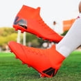 thumbnail image 2 of Botas de fútbol antideslizantes para hombre, calzado deportivo de alta calidad, con tacos, para entrenamiento de hierba TF/FG, ligero, para adultos, 2 of 5