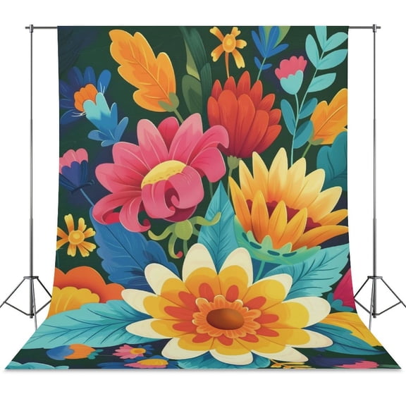 Nostalgic Vintage Floral Backdrops for Photography Kids Adult Photo Booth Video Shoot Vinyl Studio Prop
