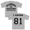 Oakland Raiders NFL Workout Tee