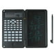 thumbnail image 1 of Calculadora científica con pantalla LCD de dos filas y tableta de escritura sensible, calculadora de escritorio multifunción para oficina y escuela., 1 of 14