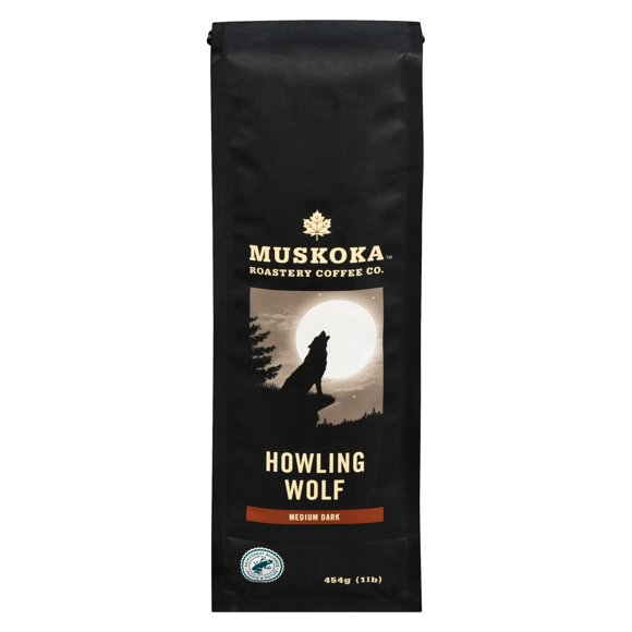 Muskoka Roastery Coffee Co. Howling Wolf Medium Dark Ground Coffee