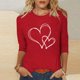 thumbnail image 1 of TaTaai Hoodies Shirts for Women Early Fall Long Sleeve Tops Vintage Graphic Outfits Tops Fashion Pullover Tees Gift, 1 of 5