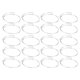 thumbnail image 2 of Brazalete expandible, 20 piezas de acero inoxidable antioxidante ajustable hecho a mano brazalete expandible antioxidante de ingeniería de precisión, 2 of 14