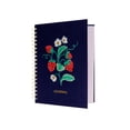 thumbnail image 6 of Ecokind Embroidered Strawberry Journal, 10.125" x 8.15", 105 Sheets, 6 of 10
