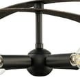 thumbnail image 4 of P350280-31M Progress Lighting Allegheny - 4 Light Flush Mount-12.12 Inches Tall and 24 Inches Wide-Matte Black Finish, 4 of 10