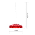 thumbnail image 2 of Phenofice Support de Menu de Restaurant en Plastique Rouge et Pointe de Reçu avec Base Robuste pour une Utilisation Sans Effort, 2 Pcs, 2 of 8