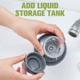 thumbnail image 3 of Cleaning Supplies Multifunctional Kitchen Soap Dispenser Replaceable Head Washing Liquid Storage Tank Steel Wire for Pots Pans Add liquid PET, 3 of 9