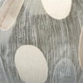 thumbnail image 4 of Jamie Young Co Transitional Ceramic Small Sphere in Cream/Black/Blue, 4 of 5