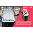 Frigidaire 26 lb. Countertop Ice Maker (Ice Nuggets) EFIC117SS, Black
