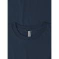 thumbnail image 4 of Ma Croix Mens Lightweight Casual Premium Comfort Crew Neck Collar Long Sleeve T-Shirt, 4 of 7