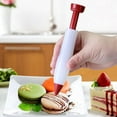 thumbnail image 2 of Ludlz Cake Silicone Nozzle Syringe Pastry Icing Writing Pen DIY Baking Decor for Home Kitchen, 2 of 2