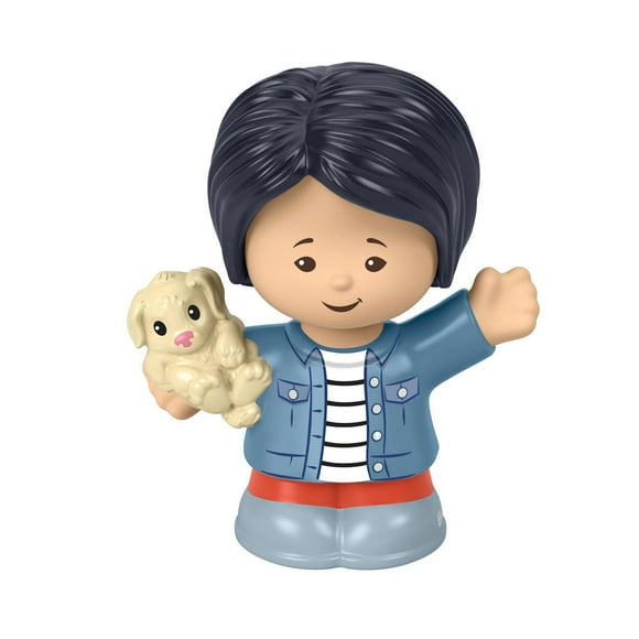 Figurine Little People Mom with Puppy