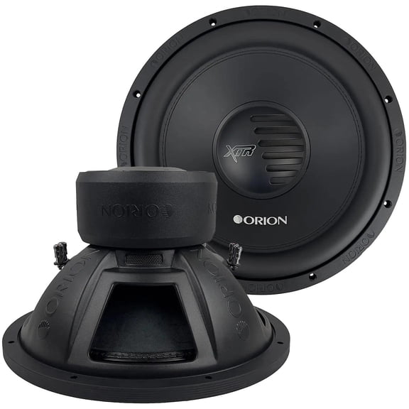 Orion XTR15D4 15″ Car Subwoofer – 750W RMS / 3000W Max, Dual 4 Ohm DVC High Performance Subwoofer