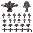 thumbnail image 1 of Kearding 24 Uds. De gorros para patas de muebles, protectores para pies de sillas y mesas, fundas para pies de sofá antiguas de aleación de Zinc para Conjuntos de muebles de dormitorio Kearding HA014308-00, 1 of 6
