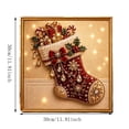 thumbnail image 2 of Qwtwty Christmas Diamond Painting Kit for Beginner, Christmas Pearl Art Kits DIY Diamond Painting Crafts Kit for Home Wall Decor Holiday Gift, 2 of 8