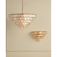 thumbnail image 2 of Currey And Company 5000-0223 Bon Vivant 3 Light 11" Tall Wall Sconce - Natural /, 2 of 6