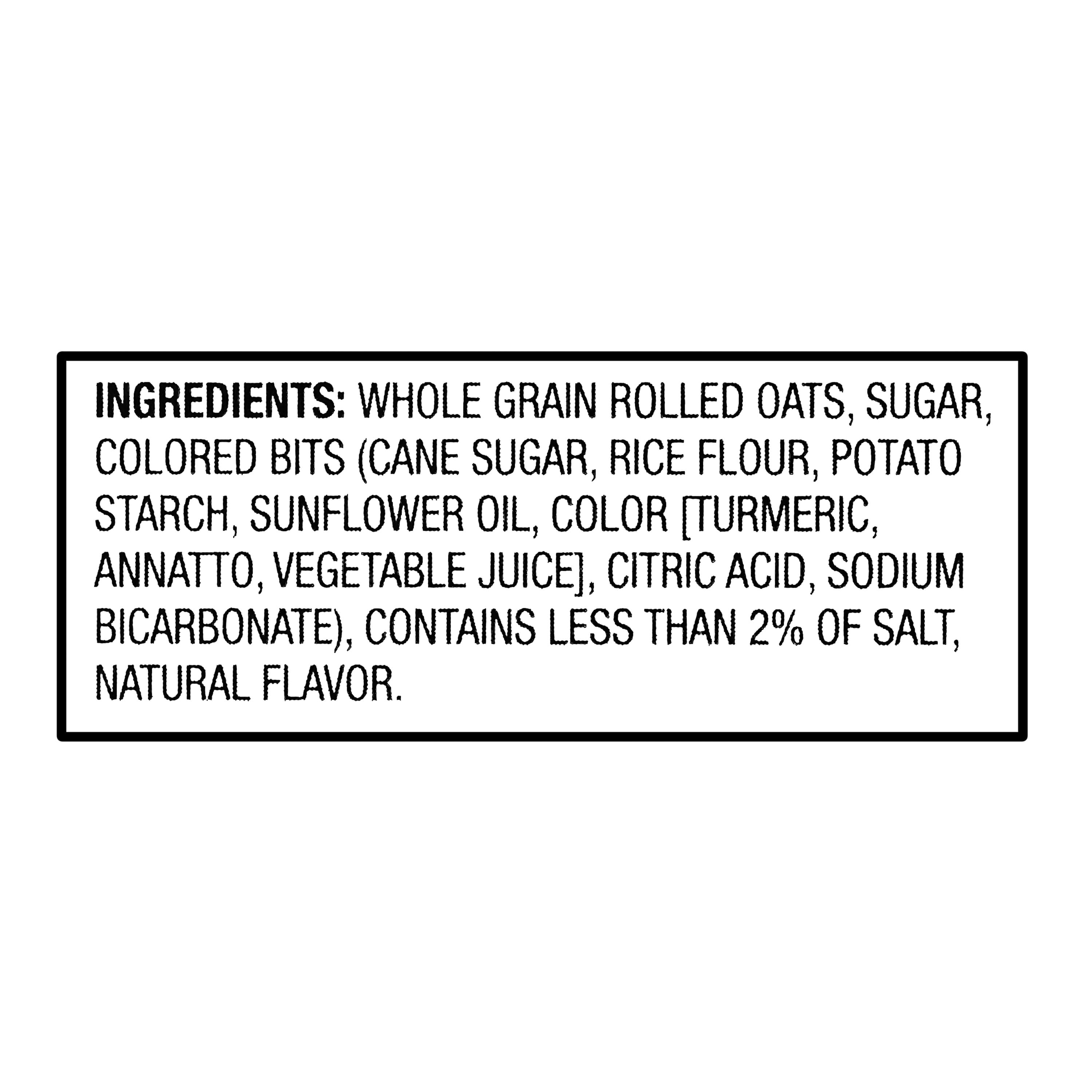(3 pack) Great Value Birthday Cake Instant Oatmeal, 1.23 oz, 6 Count