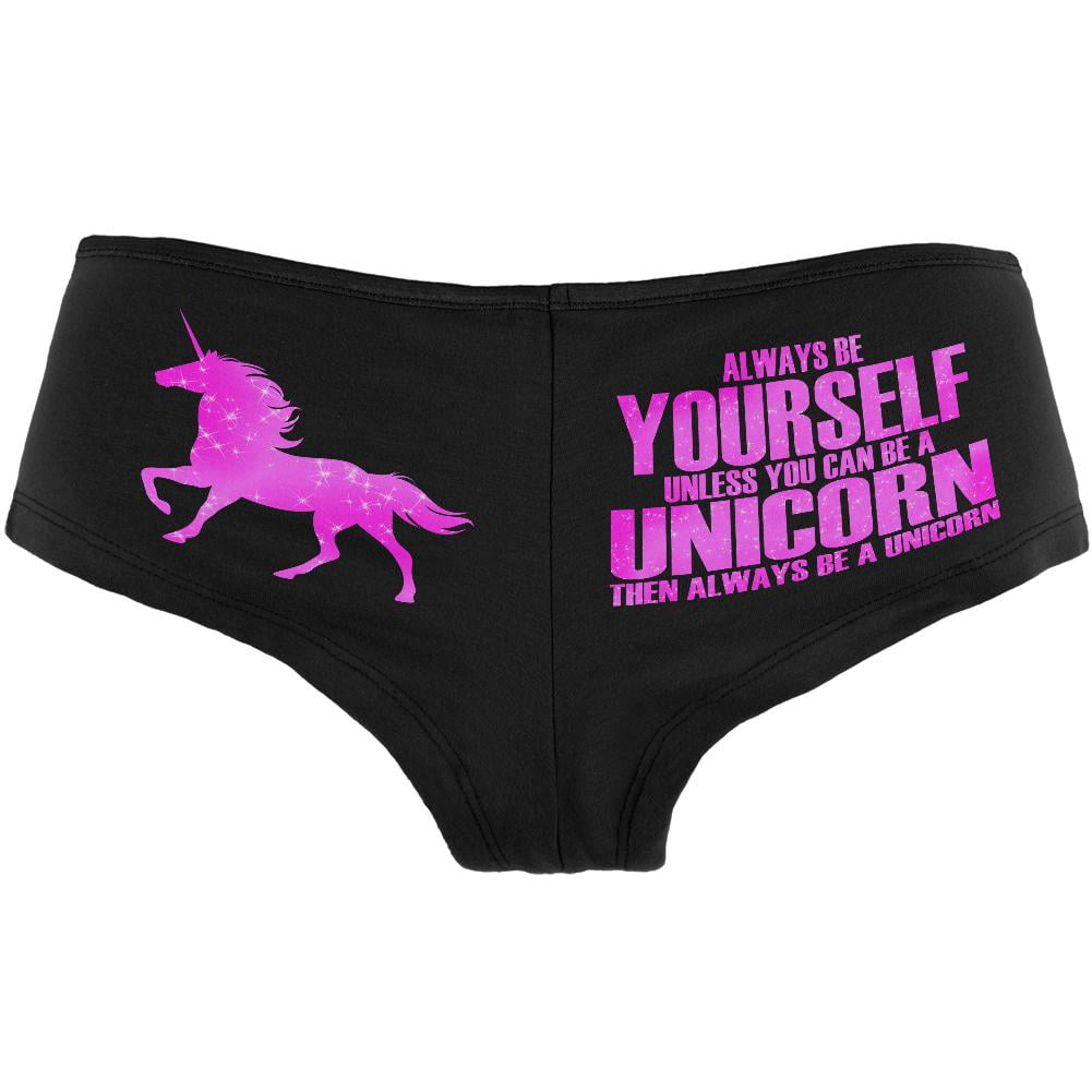 Unicorn Womens Booty Shorts 