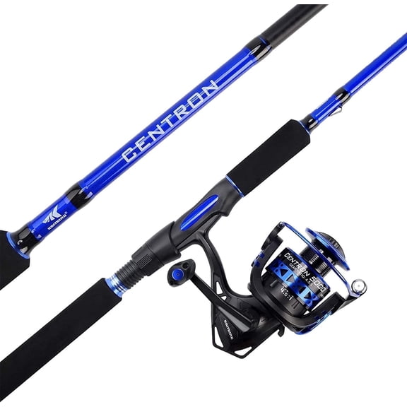 KastKing Spinning Fishing Rod and Reel Combo, Spin-8' H,5000 Reel,IM6 Graphite 2Pc Blanks-Centron