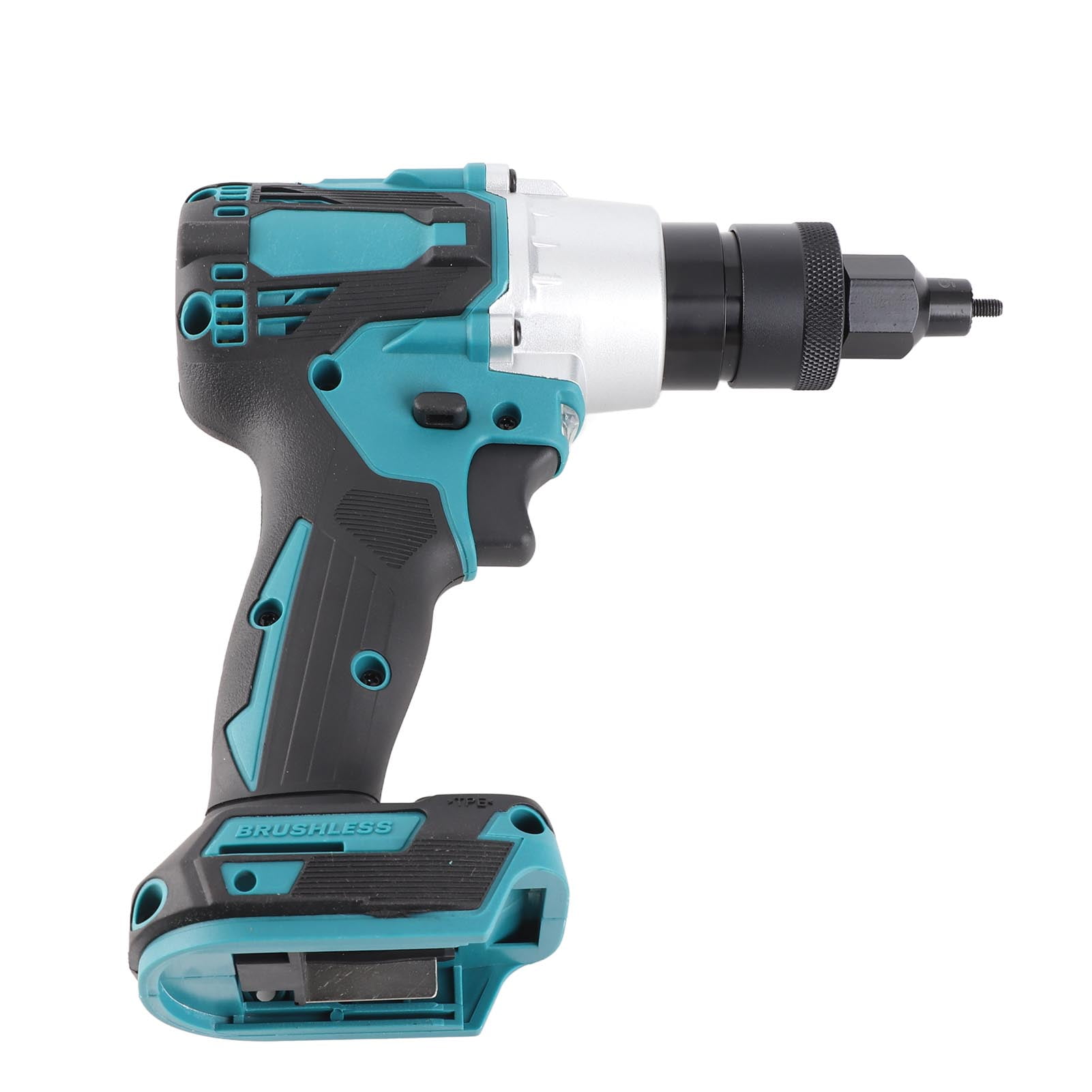 Elowen Powerful Rivet Nut Machine Tool Electric Riveter Anti Slip Handle Brushless Electric Rivet Nut Machine with LED Light