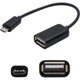 Périphériques Additionnels- L USBOTG 5 Po Micro-usb Mâle à Usb 2.0 un Câble Femelle Noir à la Volée – image 3 sur 6